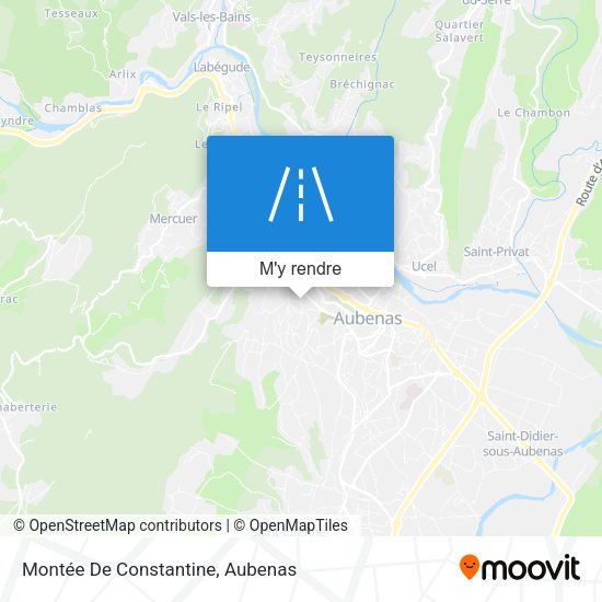 Montée De Constantine plan