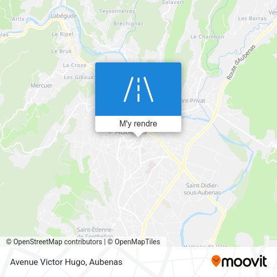 Avenue Victor Hugo plan