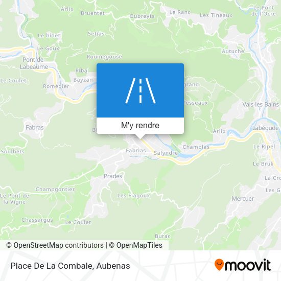 Place De La Combale plan
