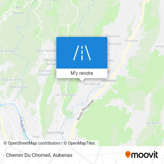 Chemin Du Chomeil plan