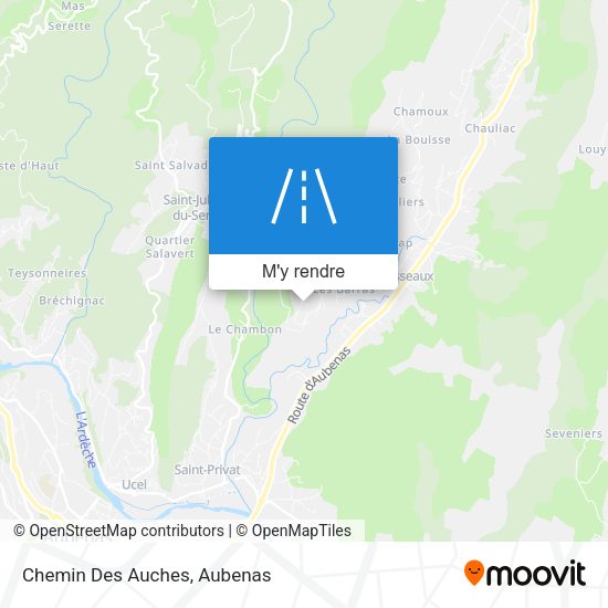 Chemin Des Auches plan