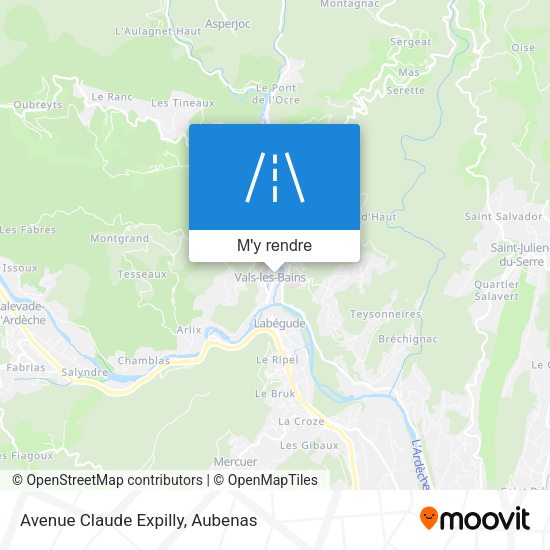 Avenue Claude Expilly plan