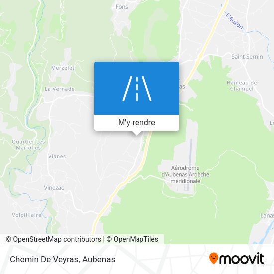 Chemin De Veyras plan