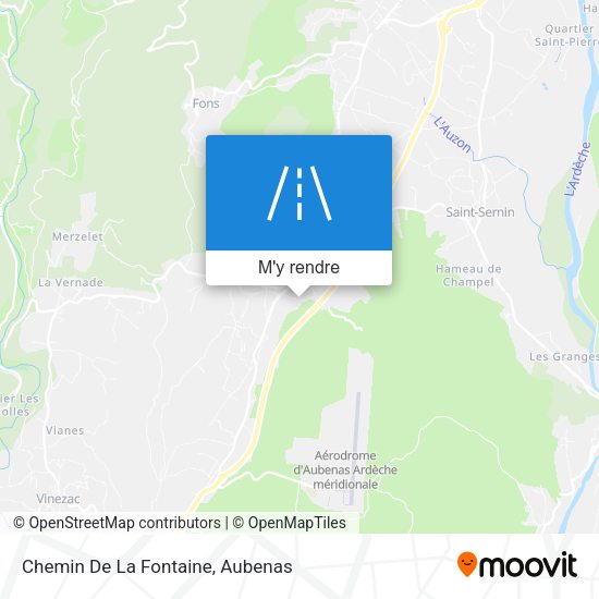Chemin De La Fontaine plan