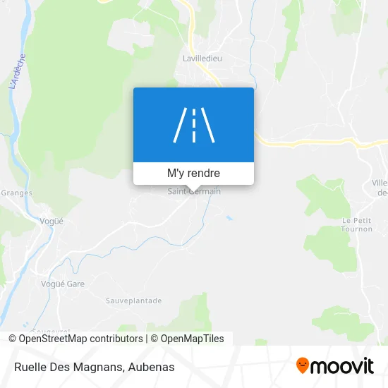 Ruelle Des Magnans plan