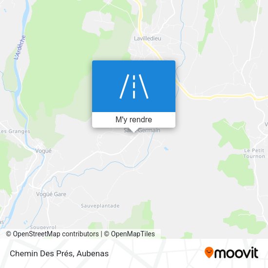 Chemin Des Prés plan