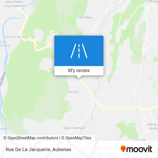 Rue De La Jacquerie plan