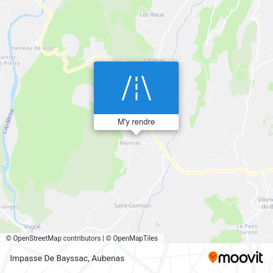 Impasse De Bayssac plan