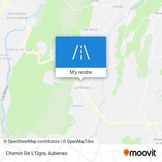 Chemin De L'Ogre plan