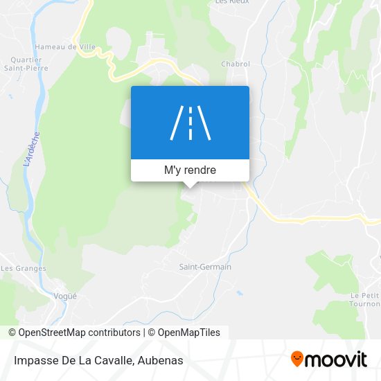 Impasse De La Cavalle plan
