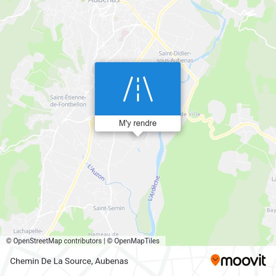Chemin De La Source plan