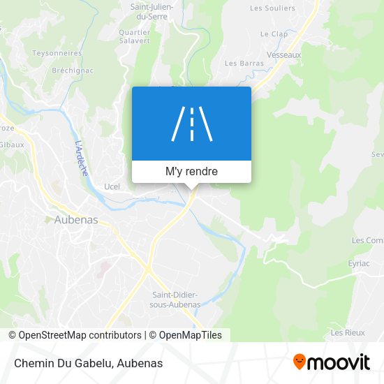 Chemin Du Gabelu plan