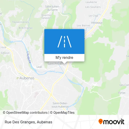 Rue Des Granges plan