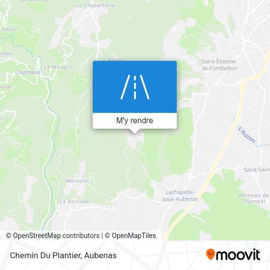 Chemin Du Plantier plan