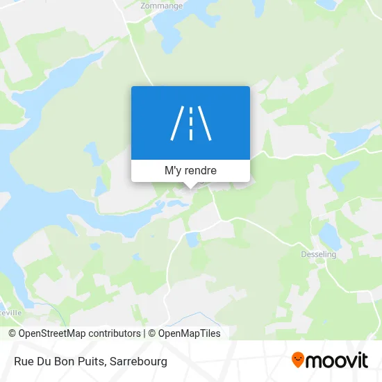 Rue Du Bon Puits plan