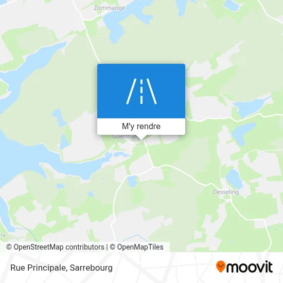 Rue Principale plan