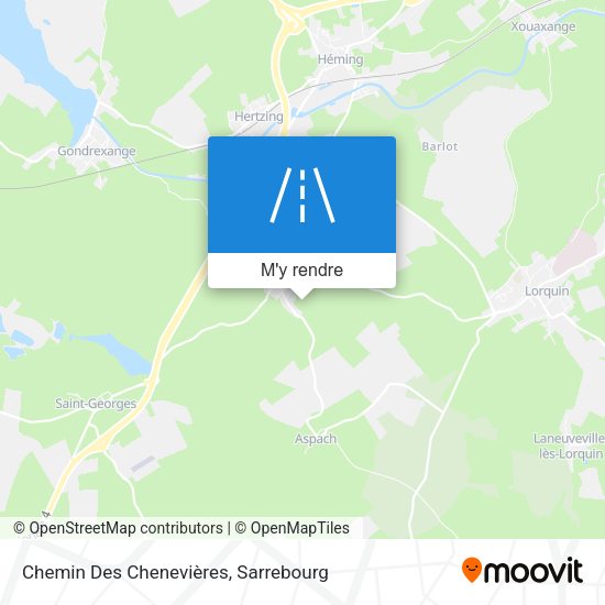 Chemin Des Chenevières plan