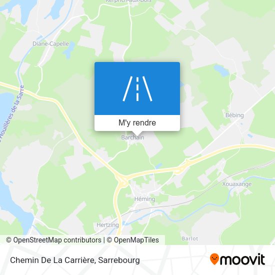 Chemin De La Carrière plan
