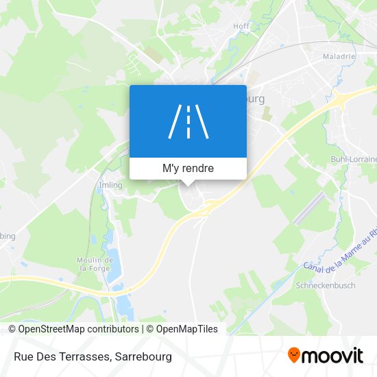 Rue Des Terrasses plan