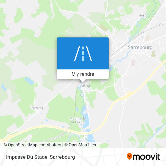 Impasse Du Stade plan