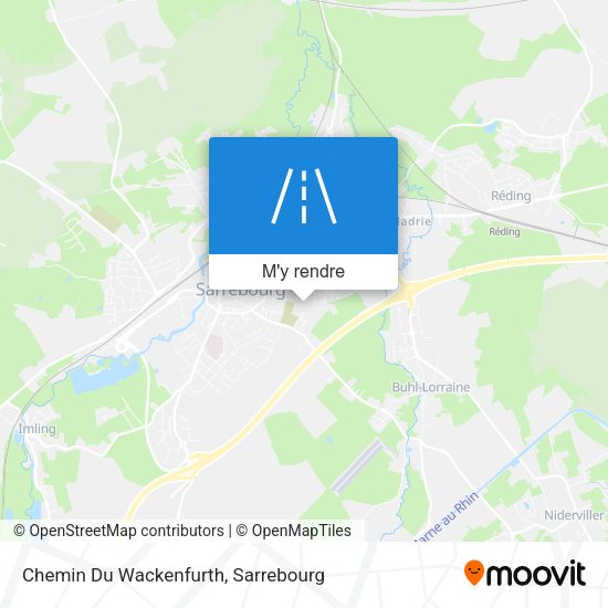 Chemin Du Wackenfurth plan