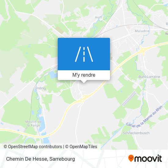 Chemin De Hesse plan
