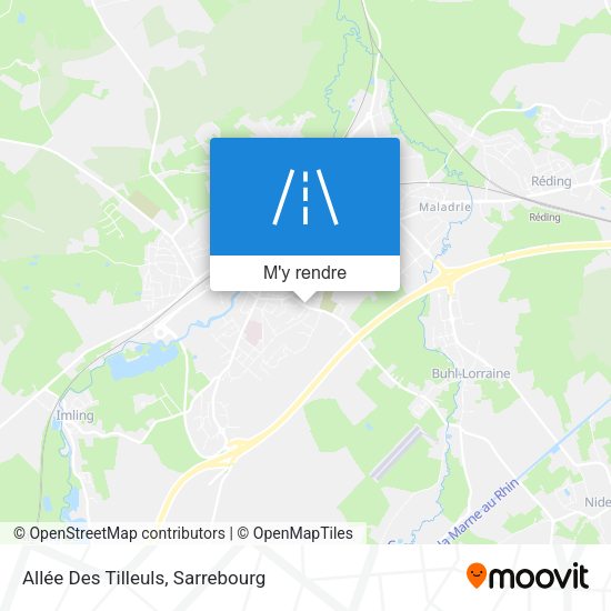 Allée Des Tilleuls plan