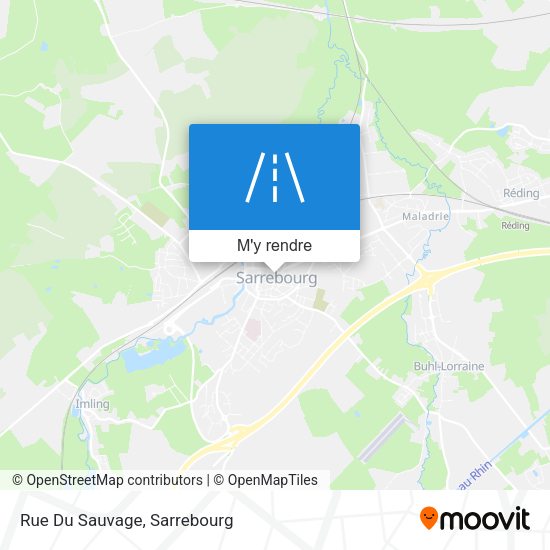 Rue Du Sauvage plan