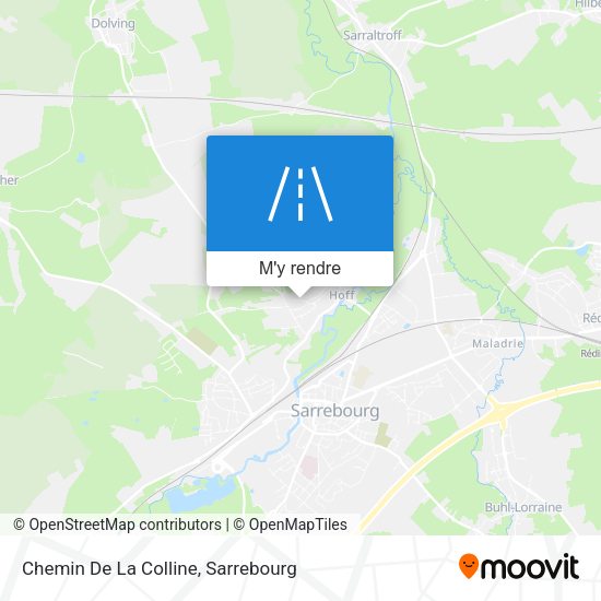 Chemin De La Colline plan