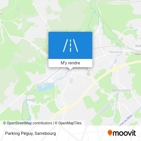 Parking Péguy plan