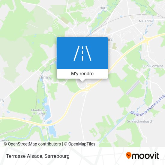 Terrasse Alsace plan