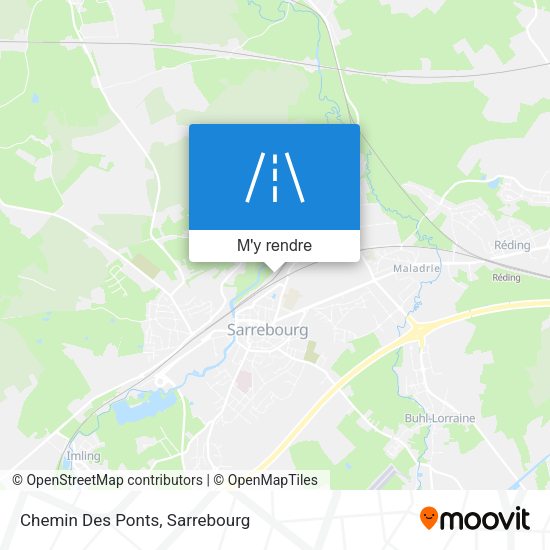 Chemin Des Ponts plan