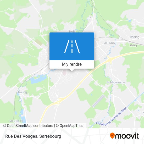 Rue Des Vosges plan