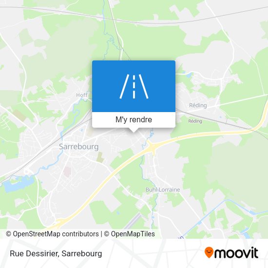 Rue Dessirier plan