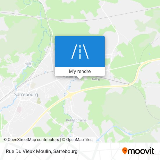 Rue Du Vieux Moulin plan