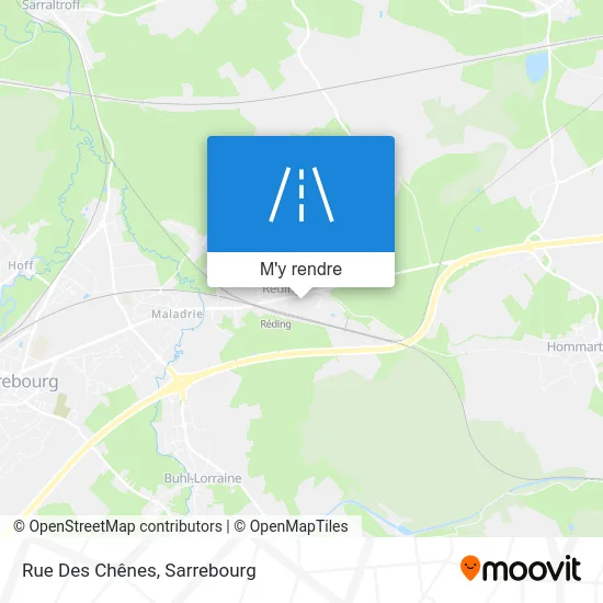 Rue Des Chênes plan