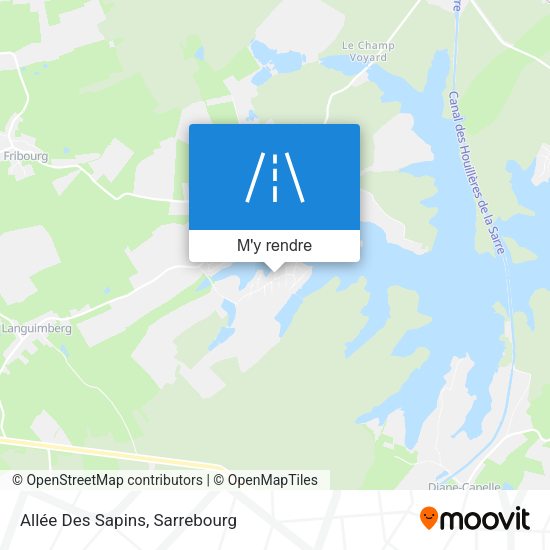 Allée Des Sapins plan