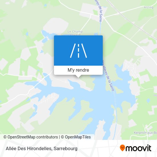 Allée Des Hirondelles plan