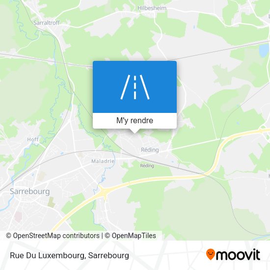 Rue Du Luxembourg plan