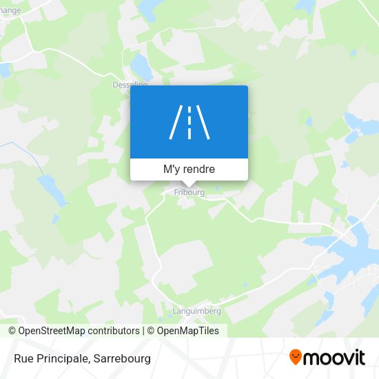Rue Principale plan