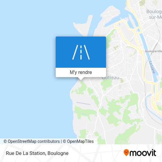 Rue De La Station plan