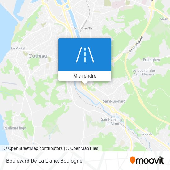 Boulevard De La Liane plan