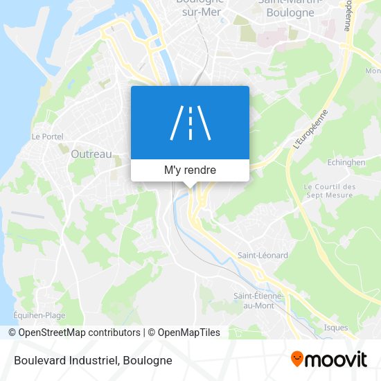 Boulevard Industriel plan