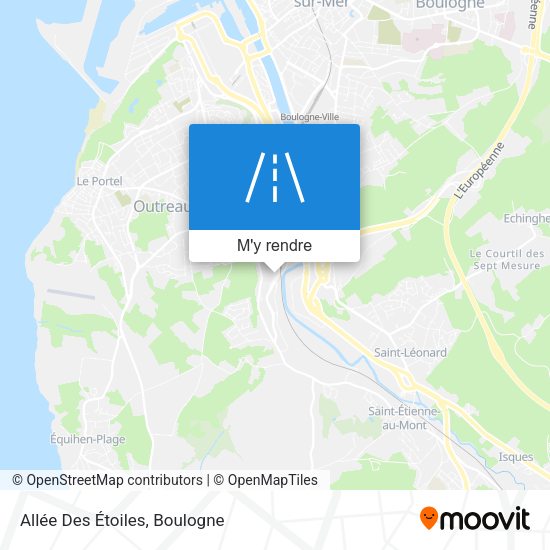 Allée Des Étoiles plan