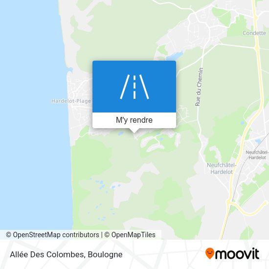 Allée Des Colombes plan