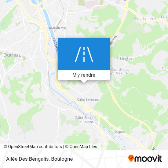 Allée Des Bengalis plan