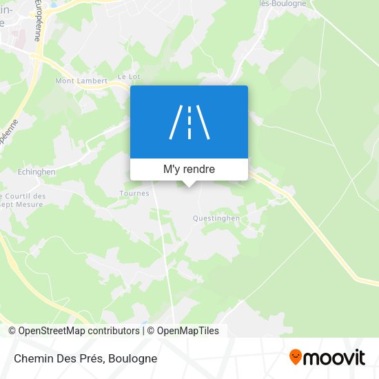 Chemin Des Prés plan