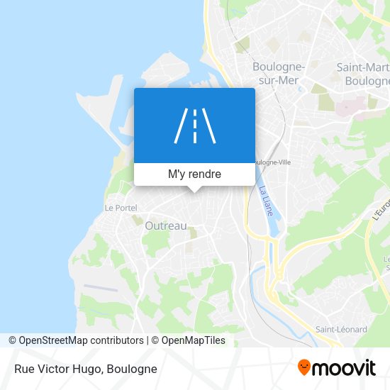Rue Victor Hugo plan