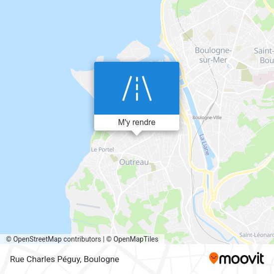 Rue Charles Péguy plan