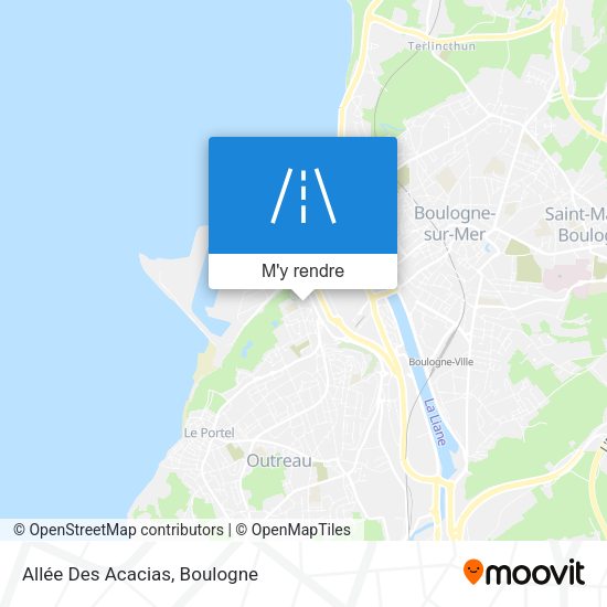 Allée Des Acacias plan